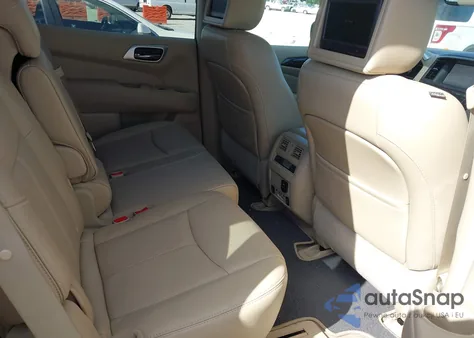 2014 Nissan Pathfinder Platinum from USA, damaged, VIN 5N1AR2MM7EC630537